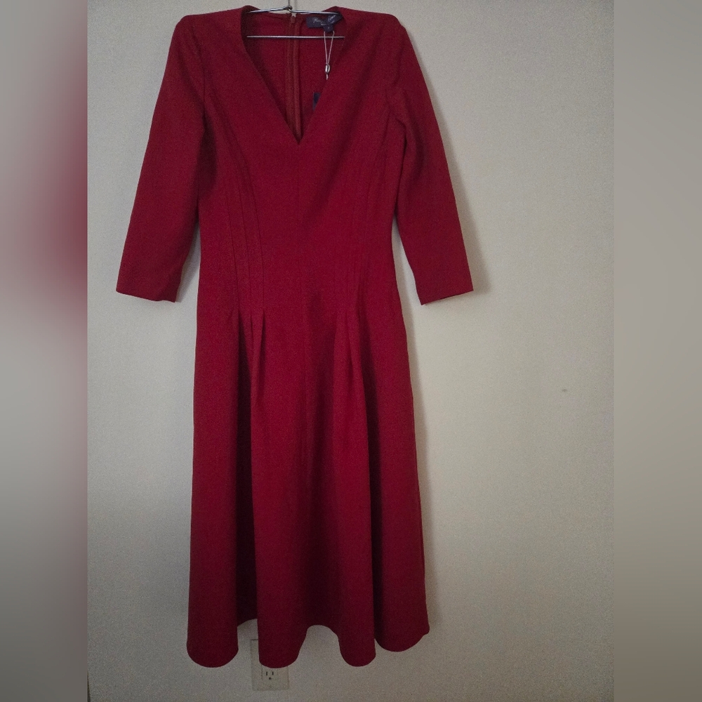 Ralph Lauren Purple Label Flared Dress
